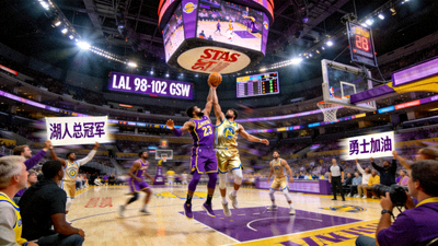 NBA直播洛杉矶湖人队对阵金州勇士队比赛画面